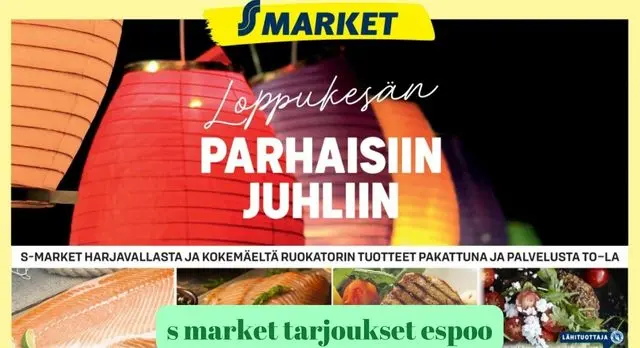 s-market tarjoukset espoo