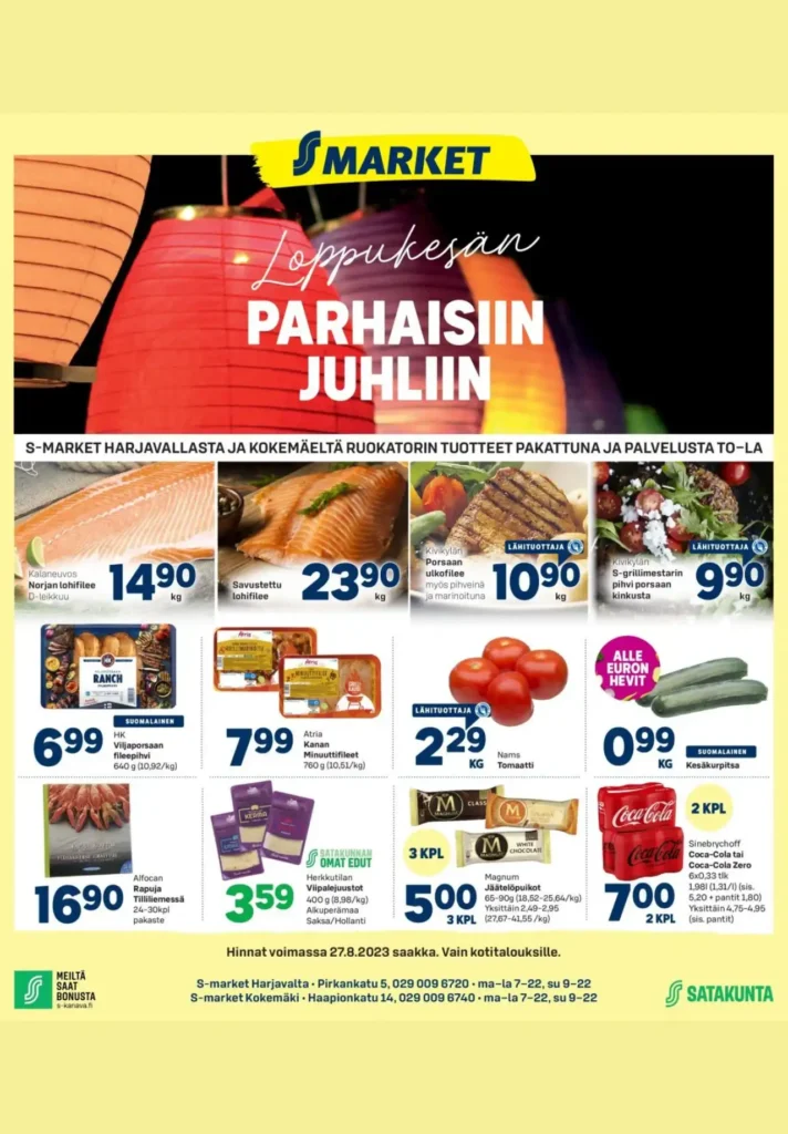 s market tarjoukset kuopio
