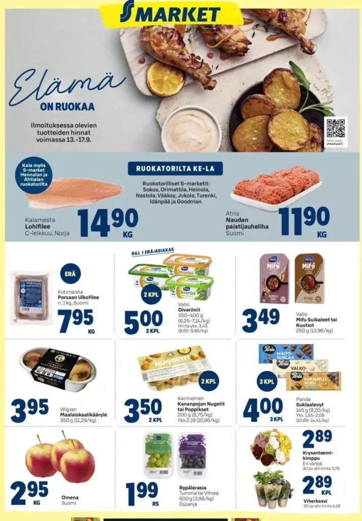 s market tarjoukset heinola