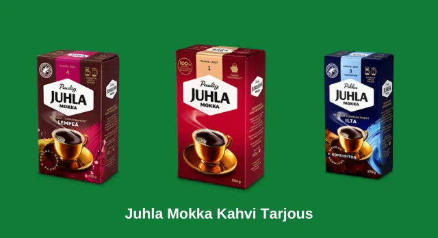 juhla mokka kahvi tarjous tänään